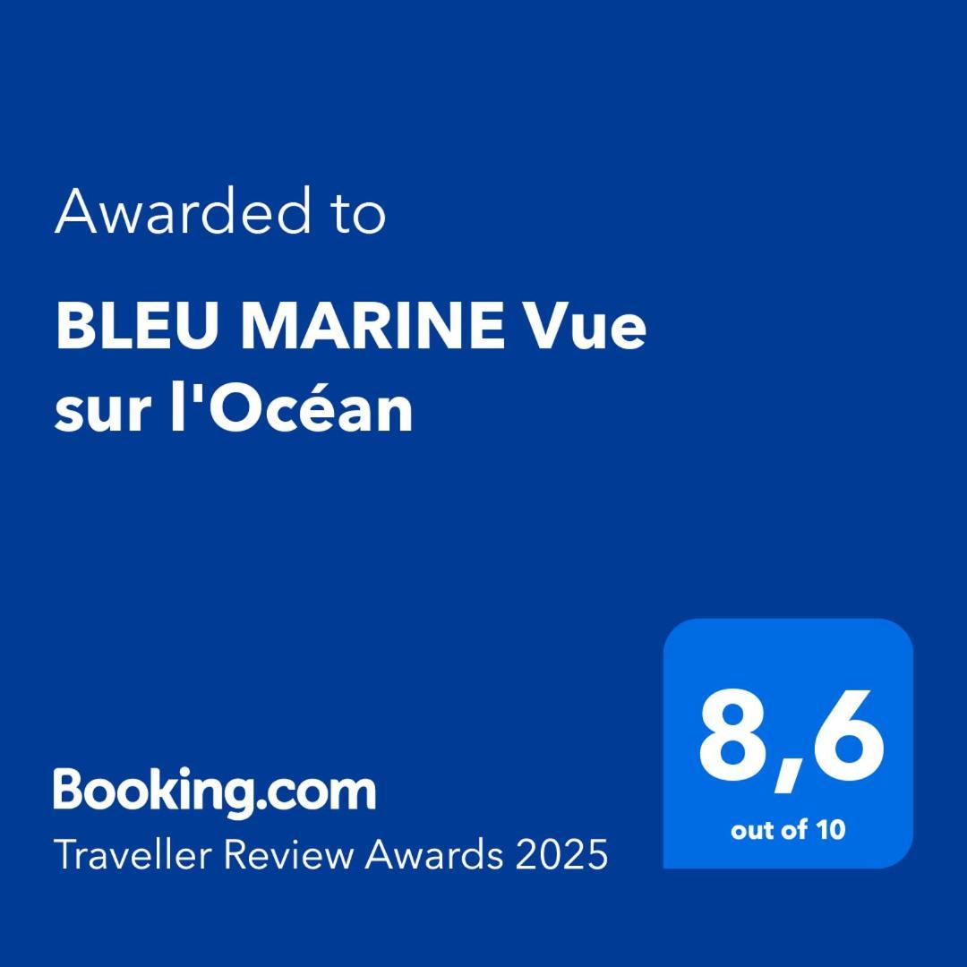 ラカノーBleu Marine Vue Sur L'Oceanアパートメント エクステリア 写真